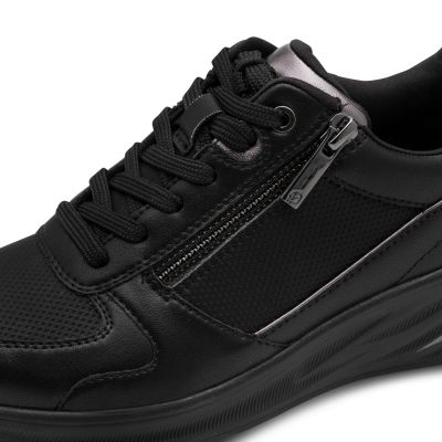 Дамски Сникърс TAMARIS - 1-23757-46-003 BLACK LEATHER