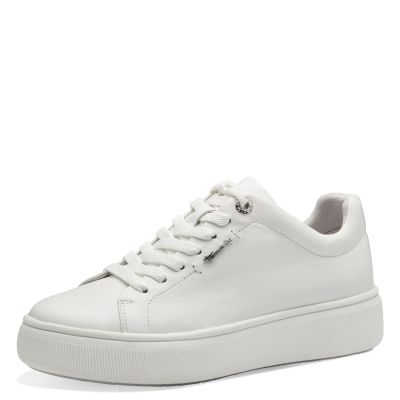 Дамски Сникърс TAMARIS - 1-23736-42-117 WHITE LEATHER