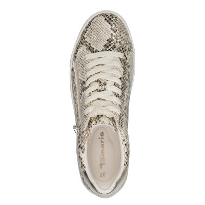 Дамски Сникърс TAMARIS - 1-23314-46-483 BEIGE SNAKE