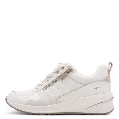 Дамски Сникърс TAMARIS - 1-23757-46-117 WHITE LEATHER