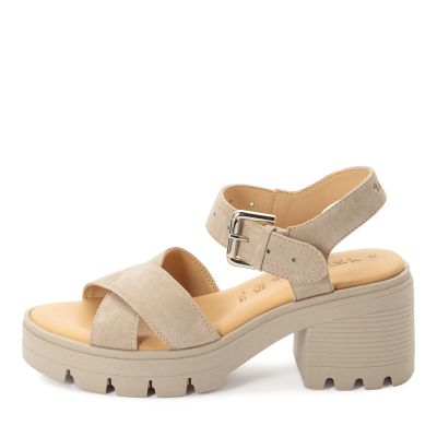 Дамски Сандали На Ток TAMARIS - 1-28704-46-341 TAUPE