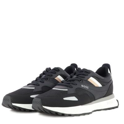 Мъжки Сникърс BOSS - 50498280 JONAH RUNN MX N BLACK