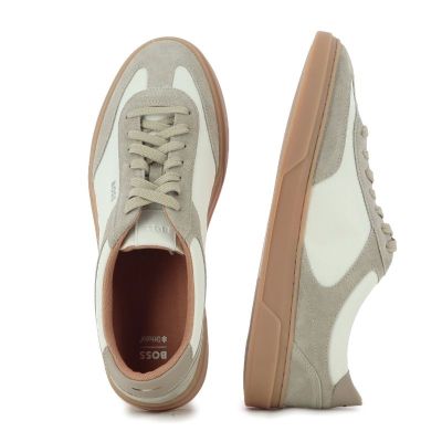 Мъжки Сникърс BOSS - 50567947 KIERAN TENN SDNYN MEDIUM BEIGE