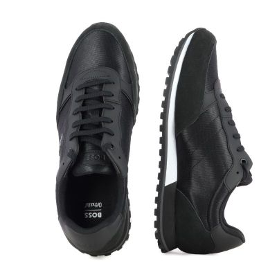 Мъжки Сникърс BOSS - 50498133 PARKOUR-L RUNN NY N BLACK