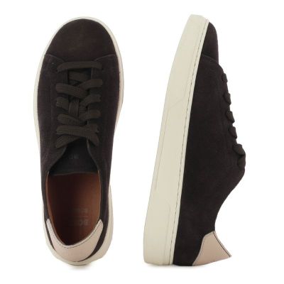 Дамски Сникърс BOSS - 50563336 KIERAN TENN SDPFBB DARK BROWN