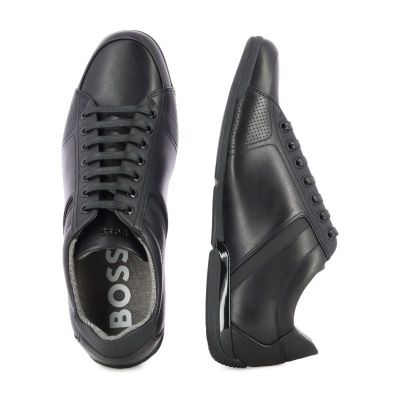 Мъжки Сникърс BOSS - 50498282 SATURN LOWP LUX4 A N BLACK
