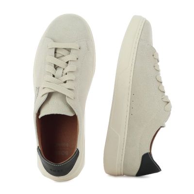 Дамски Сникърс BOSS - 50563336 KIERAN TENN SDPFBB LIGHT/YELLOW