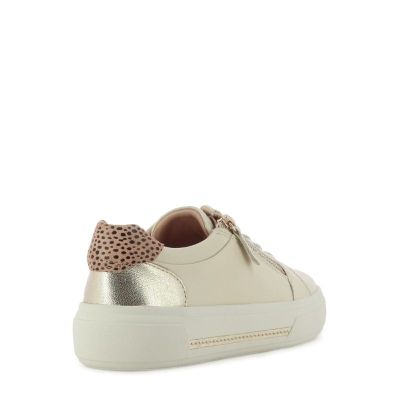 Дамски Сникърс CLARKS - 26185914 HOLLYROSE ZIP CREAM MULTI