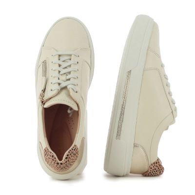 Дамски Сникърс CLARKS - 26185914 HOLLYROSE ZIP CREAM MULTI
