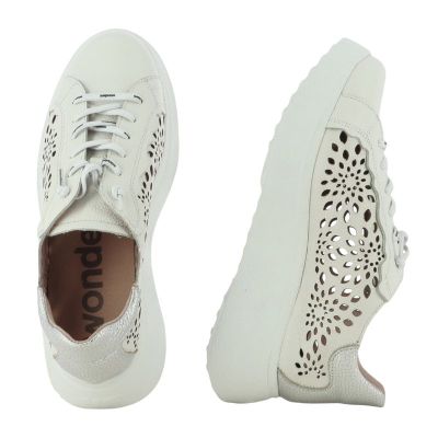 Дамски Сникърс WONDERS - A-3641 ROMA OFF PLATA