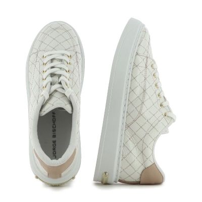 Дамски Сникърс JORGE BISCHOFF - J18784022001 OFF WHITE