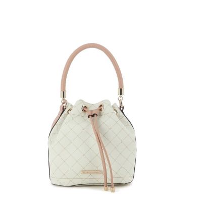 Класически Чанти JORGE BISCHOFF - JBGF01108002 OFF WHITE/NATURAL