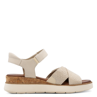 Дамски Сандали На Платформа Tamaris COMFORT - Tamaris COMFORT IVORY