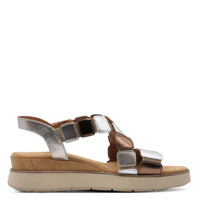 Дамски Сандали На Платформа Tamaris COMFORT - Tamaris COMFORT METALLIC COMB