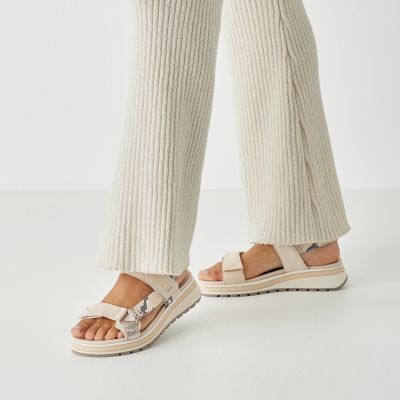 Дамски Сандали На Платформа TAMARIS - 1-28267-44-483 BEIGE SNAKE