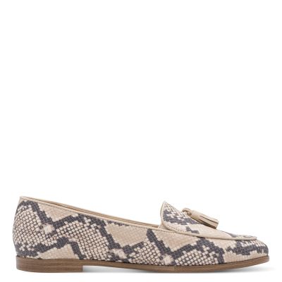 Дамски Лоуфър TAMARIS - 1-24221-44-483 BEIGE SNAKE