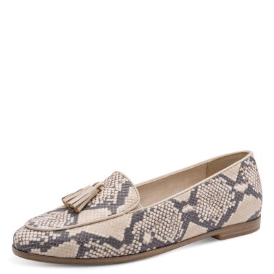 Дамски Лоуфър TAMARIS - 1-24221-44-483 BEIGE SNAKE