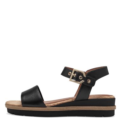 Дамски Сандали На Платформа TAMARIS - 1-28222-42-001 BLACK