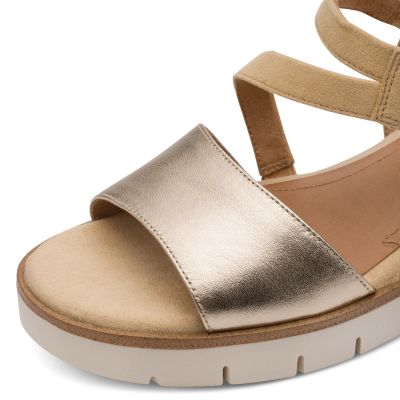 Дамски Сандали На Платформа TAMARIS - 1-28232-46-445 TAN COMB