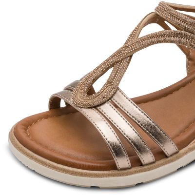 Дамски Сандали На Платформа TAMARIS - 1-28714-46-900 BRONCE