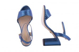 Дамски сандали на ток DONNA ITALIANA - 24002-bluess18