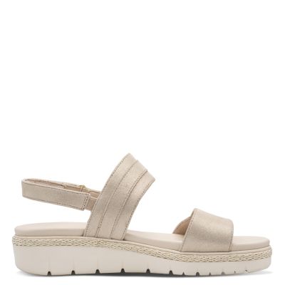 Дамски Сандали На Платформа TAMARIS - 1-28264-44-179 CHAMPAGNE