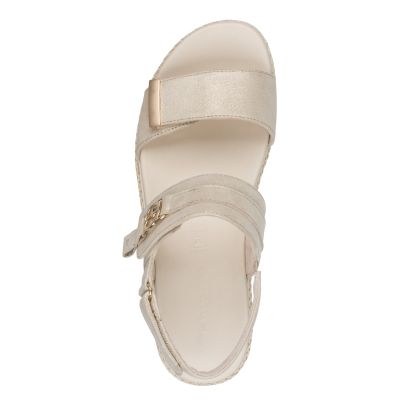 Дамски Сандали На Платформа TAMARIS - 1-28264-44-179 CHAMPAGNE