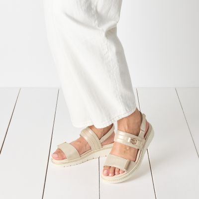 Дамски Сандали На Платформа TAMARIS - 1-28264-44-179 CHAMPAGNE