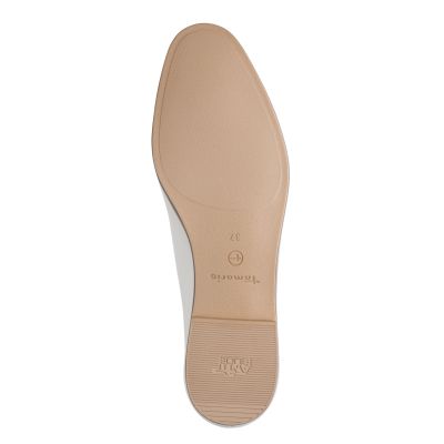 Дамски Лоуфър TAMARIS - 1-24240-44-117 WHITE LEATHER