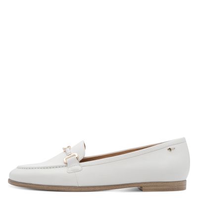 Дамски Лоуфър TAMARIS - 1-24240-44-117 WHITE LEATHER