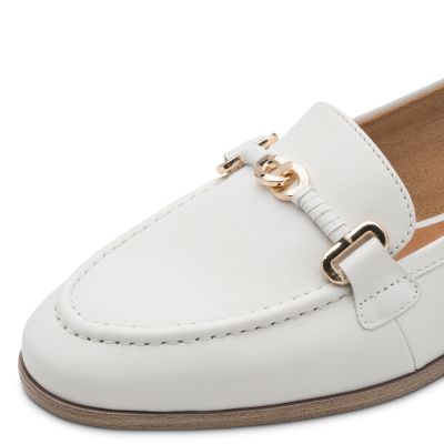 Дамски Лоуфър TAMARIS - 1-24240-44-117 WHITE LEATHER