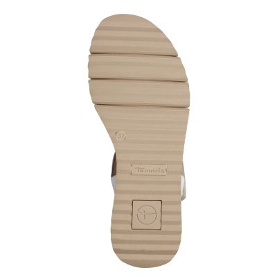 Дамски Сандали На Платформа TAMARIS - 1-28223-46-100 WHITE