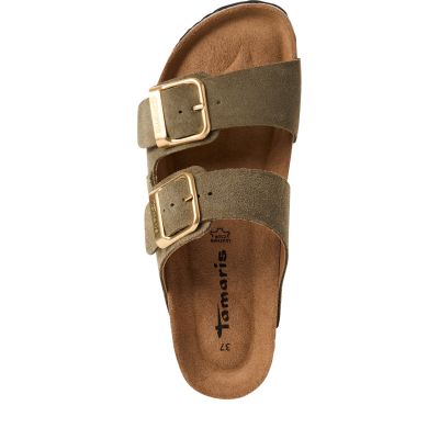 Дамски Чехли Комфорт TAMARIS - 1-27543-42-7A2 OLIVE