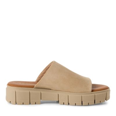 Дамски Равни Чехли TAMARIS - 1-27252-42-436 TAN SUEDE