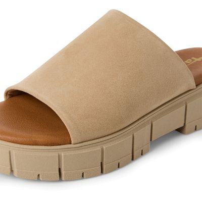 Дамски Равни Чехли TAMARIS - 1-27252-42-436 TAN SUEDE