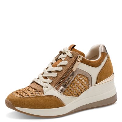 Дамски Сникърс TAMARIS - 1-23703-41-313 CAMEL COMB