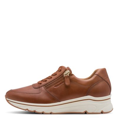 Дамски Сникърс TAMARIS - 1-23711-42-3B8 COGNAC LEATHER