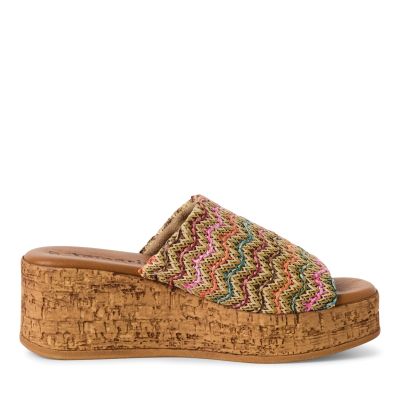 Дамски Чехли На Платформа TAMARIS - 1-27205-44-902 MULTICOLOR