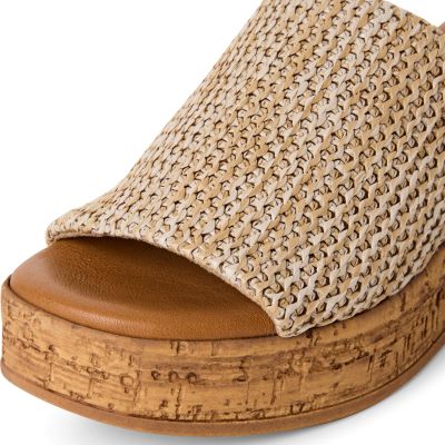 Дамски Чехли На Платформа TAMARIS - 1-27205-44-318 NATURE