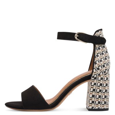 Дамски Сандали На Ток TAMARIS - 1-28356-42-0D8 BLACK COMB