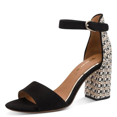 Дамски Сандали На Ток TAMARIS - 1-28356-42-0D8 BLACK COMB