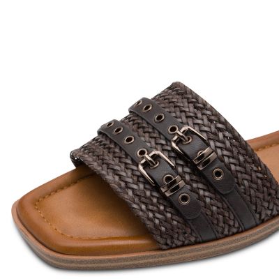 Дамски Равни Чехли TAMARIS - 1-27134-46-304 MOCCA