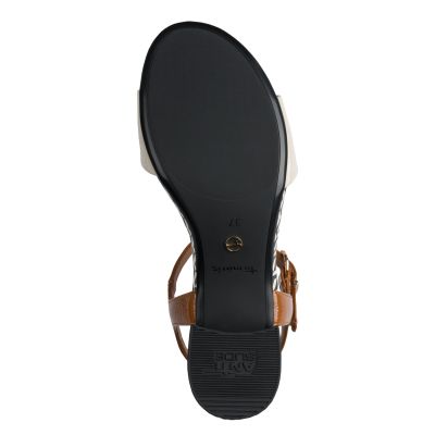 Дамски Сандали На Ток TAMARIS - 1-28249-42-430 IVORY COMB