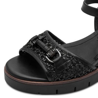 Дамски Сандали На Платформа TAMARIS - 1-28215-46-001 BLACK