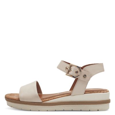 Дамски Сандали На Платформа TAMARIS - 1-28222-42-418 IVORY