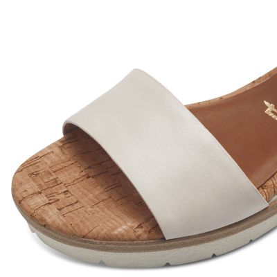Дамски Сандали На Платформа TAMARIS - 1-28222-42-418 IVORY