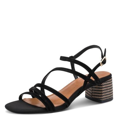 Дамски Сандали На Ток TAMARIS - 1-28211-42-0A1 BLACK