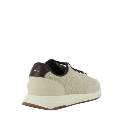 Мъжки Сникърс BOSS - 50563962 TITANIUM RUNN TRTXPU OPEN BEIGE