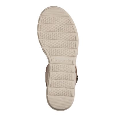 Дамски Равни Сандали TAMARIS - 1-28385-46-968 LT GOLD STRUCT