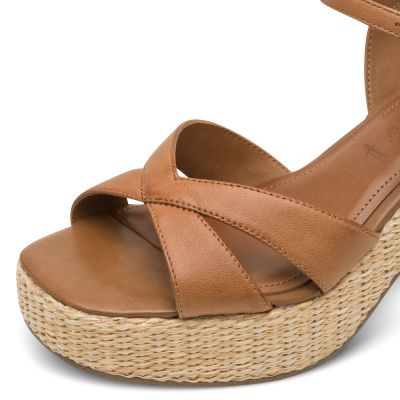 Дамски Сандали На Ток TAMARIS - 1-28313-44-305 COGNAC